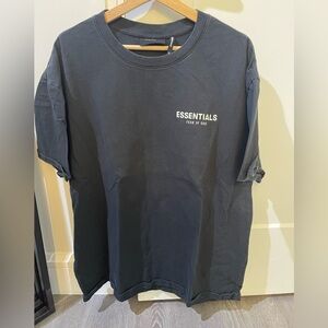 Fear of God Essentials Black Short Sleeve Tee
